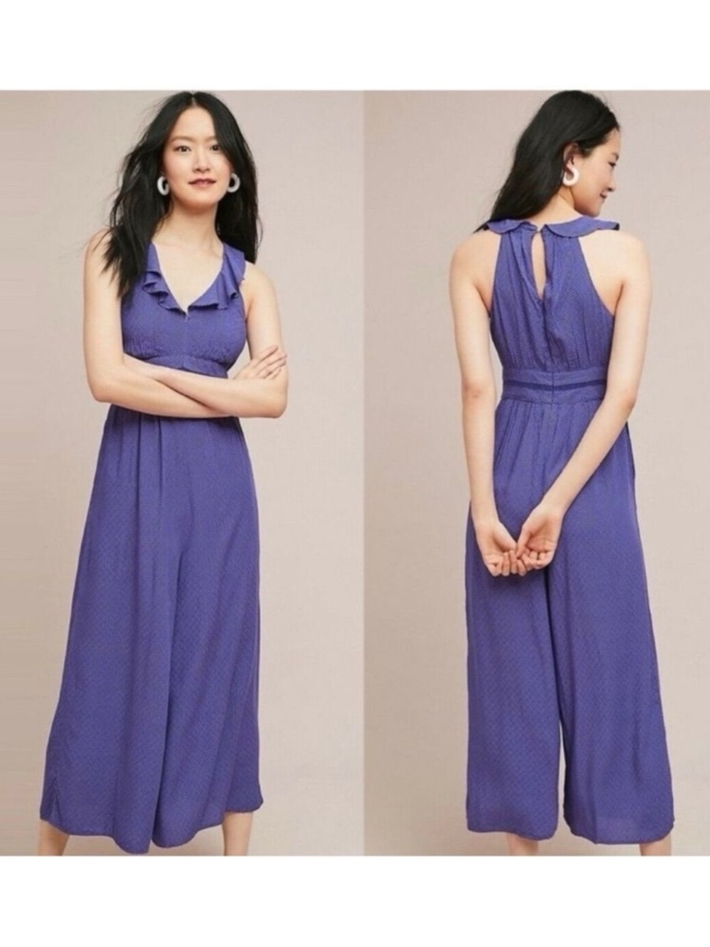 Maeve Jumpsuit Purple Size 10
